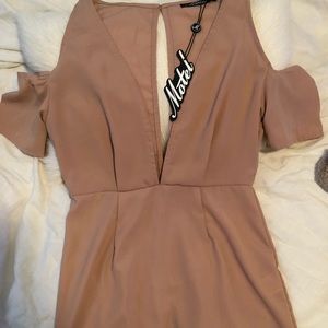 NWT MOTEL DUSTY ROSE DRESS